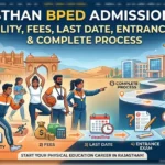 Rajasthan BPED Admission 2026 apply link