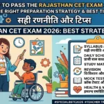 How to Pass the Rajasthan CET Exam 2026 –