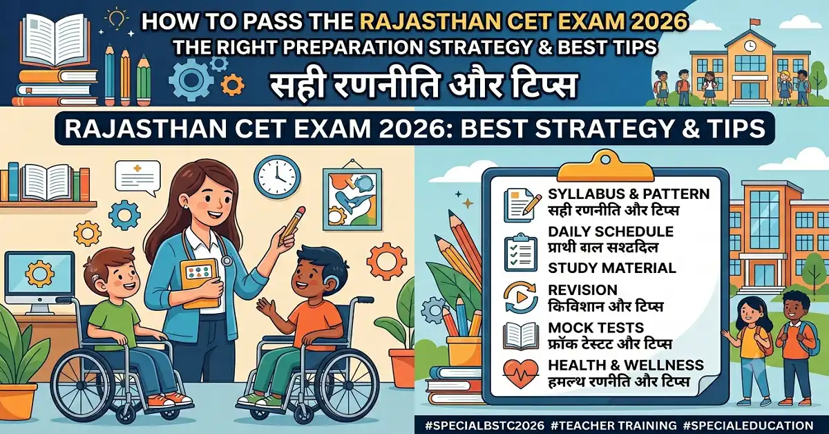How to Pass the Rajasthan CET Exam 2026 –