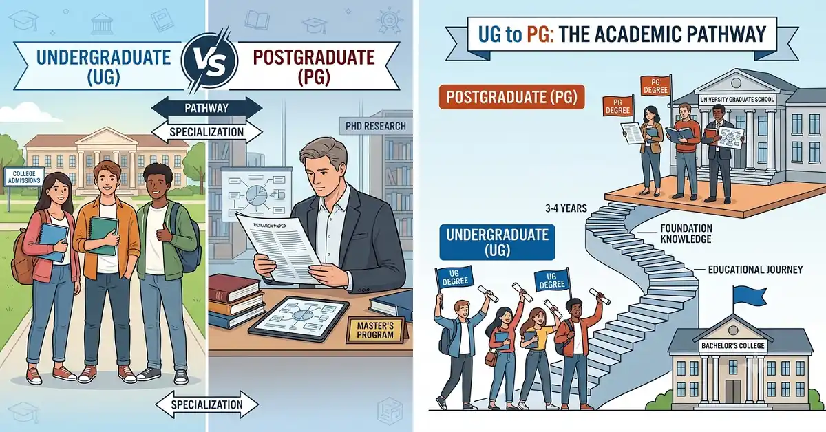 Difference Between UG and PG