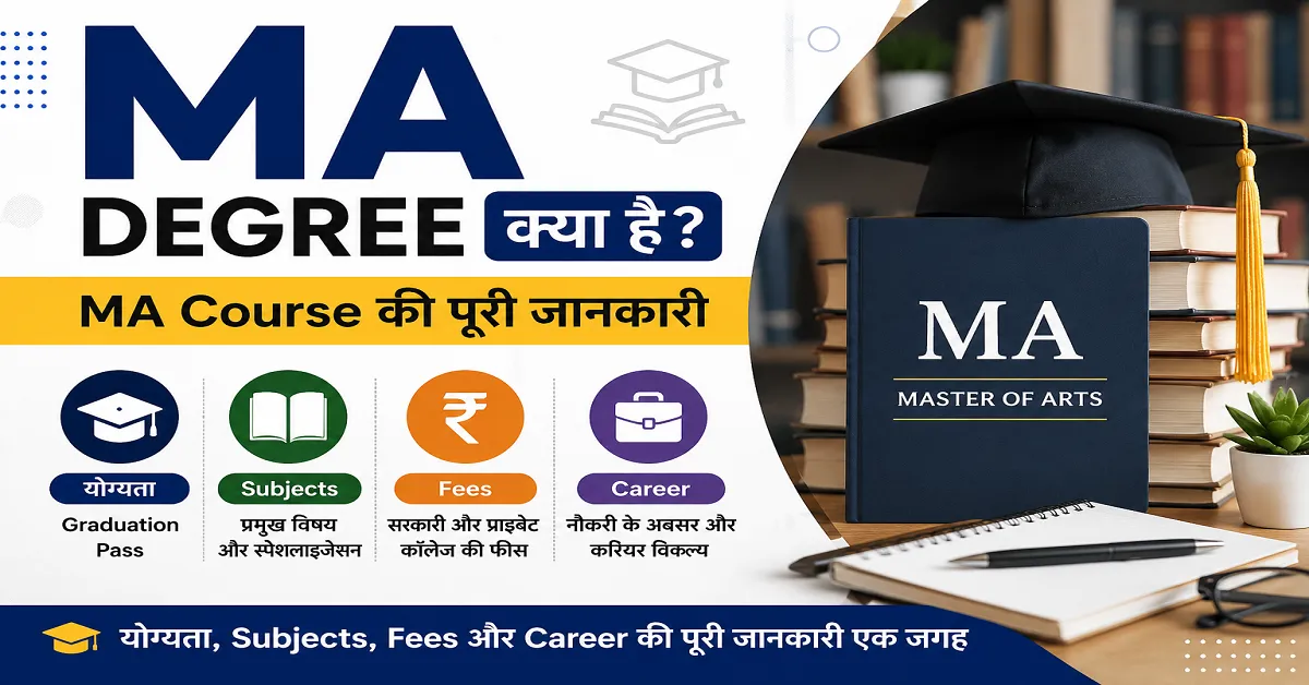 MA Degree Kya Hai