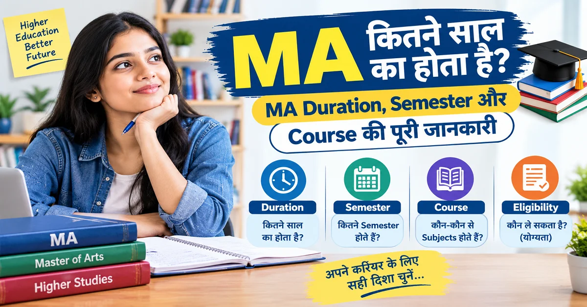 MA Duration, Semester और Course की पूरी जानकारी